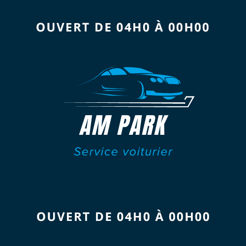 AM Park Service Voiturier Couvert aéroport de Paris Orly