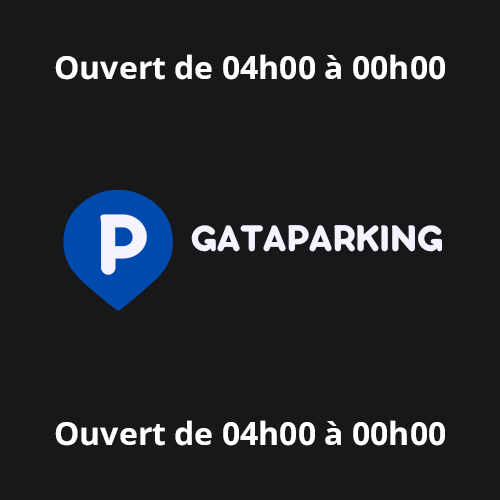 Gataparking luchtaven van Parking Aéroport Charleroi