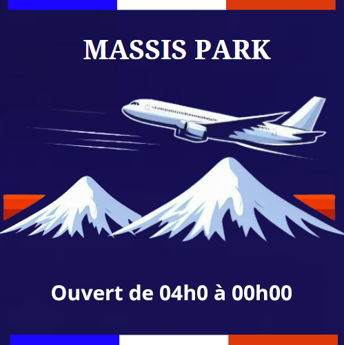 Massis Park Service Voiturier low cost aéroport Paris Orly