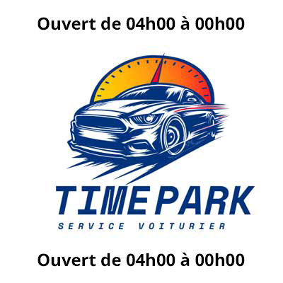 TIME PARK SERVICE VOITURIER aéroport de Paris Orly